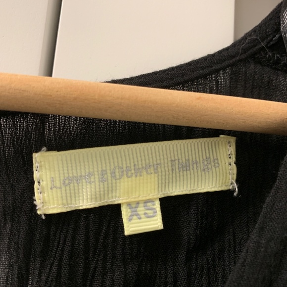 Love & Other Things (ASOS) Black Romper - Picture 3 of 4